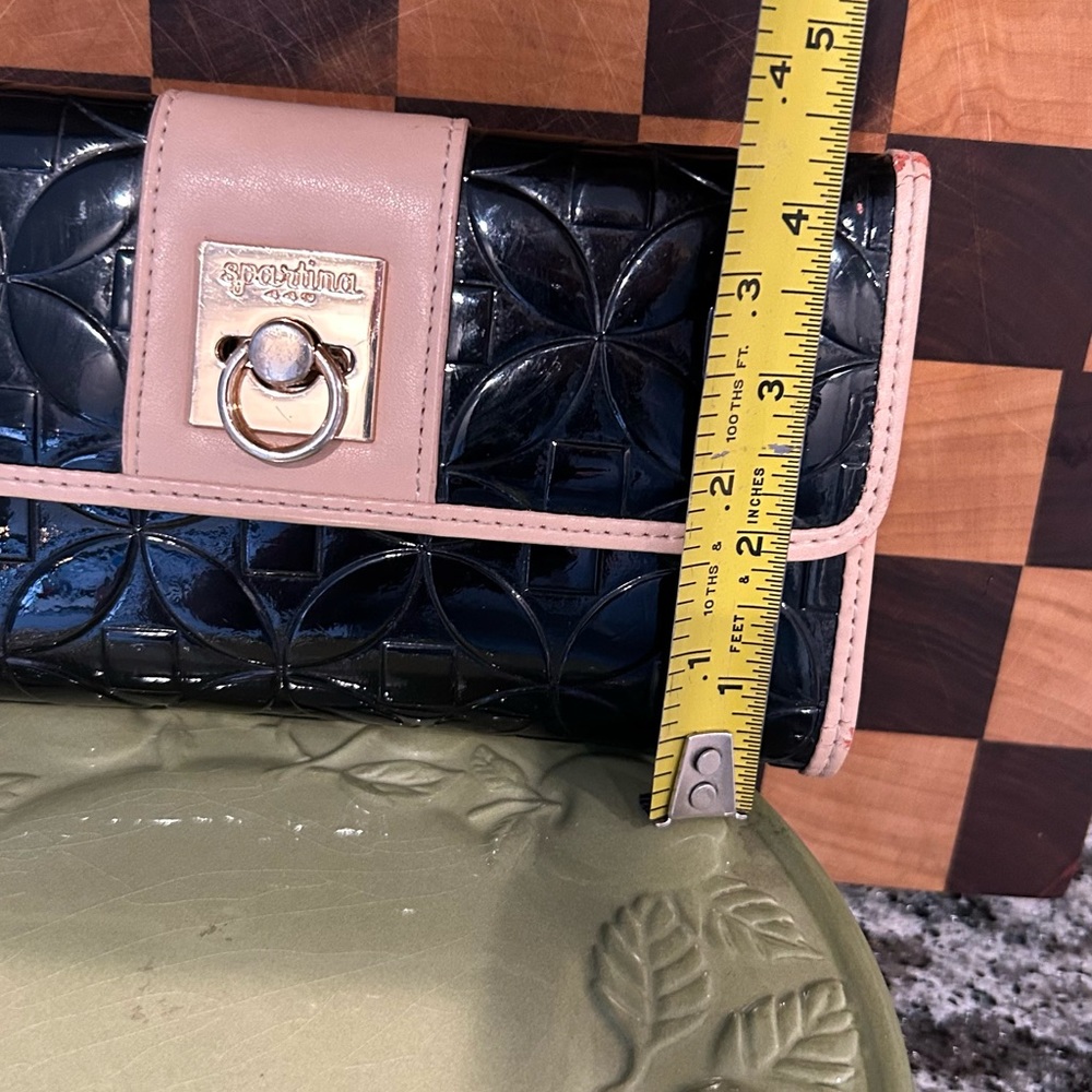 Spartina 449 black and leather wallet good condition